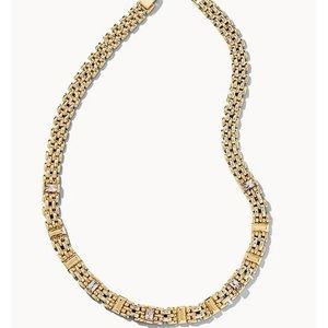 Kendra scott gold Lesley chain necklace-new holiday collection, brand new